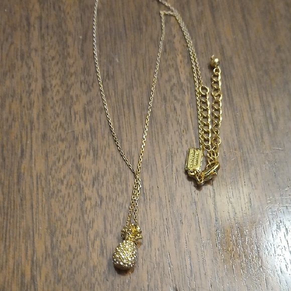 kate spade Jewelry - KATE SPADE  Necklace with Pineapple Pendant